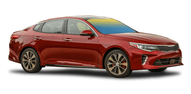 Замена лобового стекла на KIA Optima 